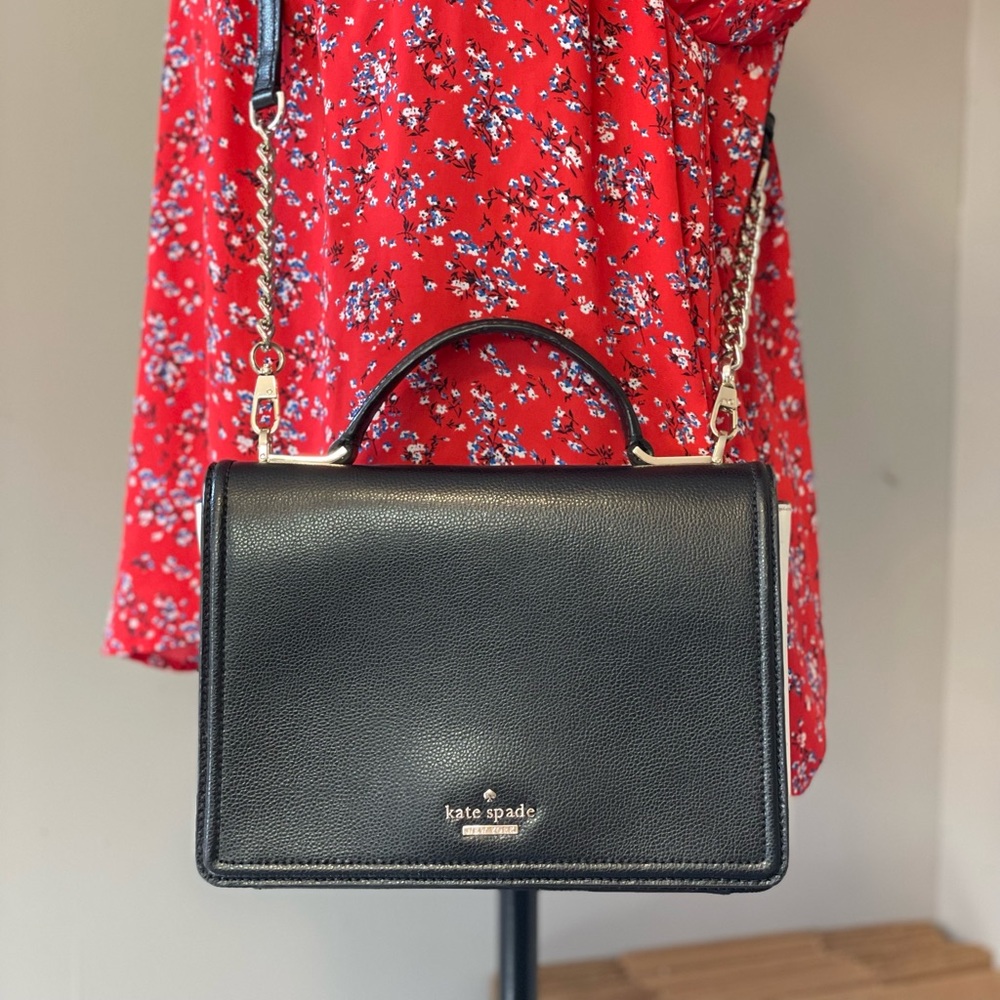 Kate Spade Black/White Crossbody